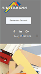 Mobile Screenshot of hintermann-wolfhausen.ch